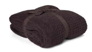 Cozychic Waffle Throw - Umber