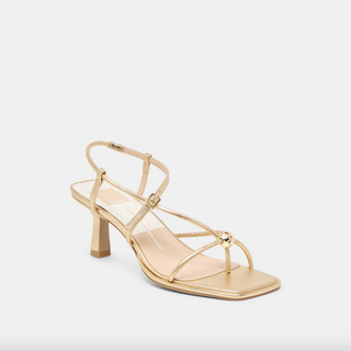 Mylee - Gold Distressed Leather