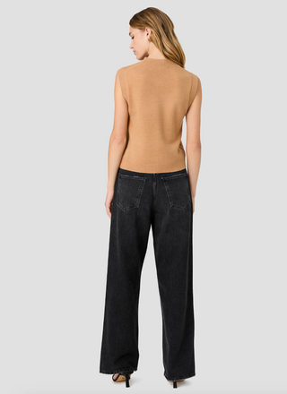 Babysoft Vertical Tick Crewneck - Sleeveless Top