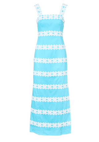 Davis Maxi Dress - Capri Blue