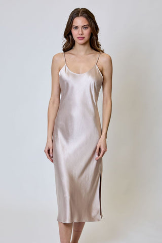 Mya Sweater Dress Combo - Putty