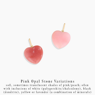 Gemma Pink Opal Charm