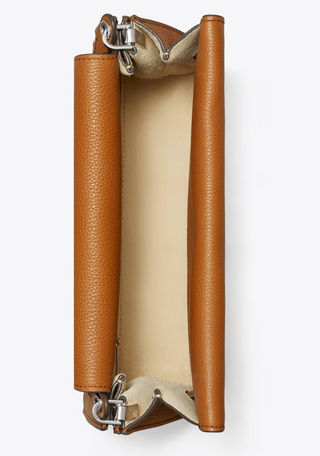 Lee Radziwill Pebble Shoulder Bag - Bourbon