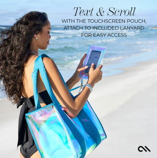 Case-Mate Emerald Blue Soap Bubble Jelly Tote Bag