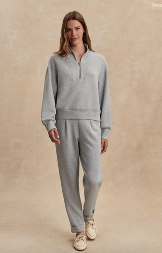 Davidson Sweater - Mid Blue Marl