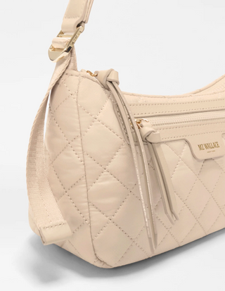 Small Park Shoulder Bag - Buff