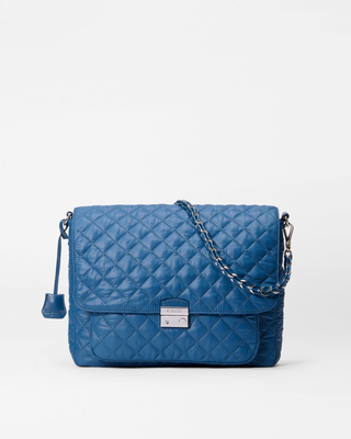 Large Crosby Lock Crossbody - French Blue