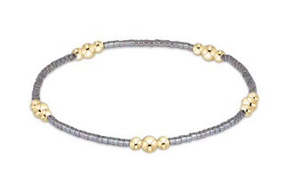 hope purpose gold bracelet - morning mist