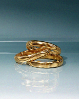 Flex Snake Chain Bracelet (Single Bracelet) - Gold