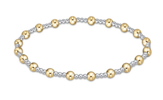 Sincerity Mixed Metal 4mm Bracelet