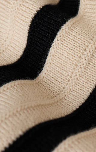 Emori Striped Skirt - Natural