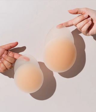 No-Show Adhesive Extra Lift Nipple Covers - Buff
