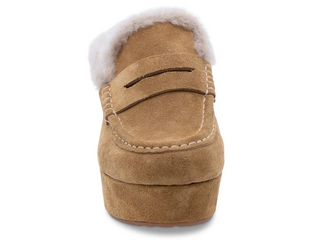 Genna Mule - Camel Suede