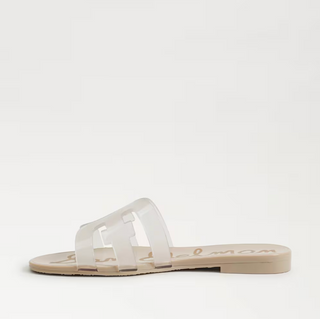 Bay Jelly Slide Sandal - Clear Sand Jelly