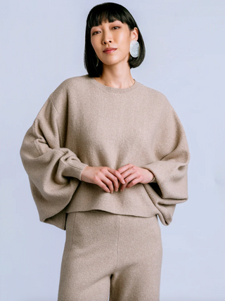 Echo Sweater - Warm Wheat