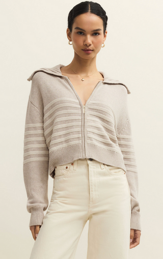 Kovac Sweater Jacket - Natural Heather
