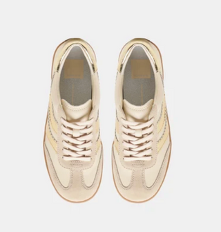 Merit Sneaker - White Gold Leather