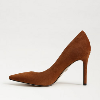 Hazel Pointed Toe Pump - Frontier Brown Suede