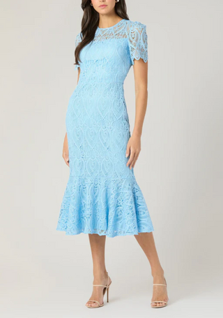 Darcy Dress - Sky Blue