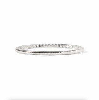 Havana Demi Bangle - Silver