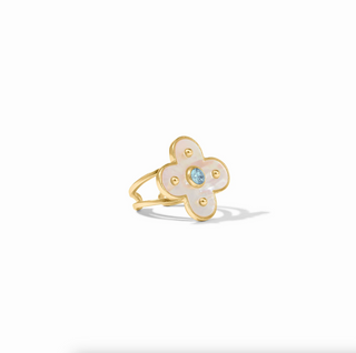 Colette Ring-Chalcedony Blue-OS