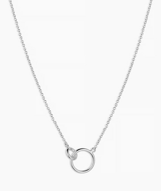 Wilshire Charm Adjustable Necklace - Silver