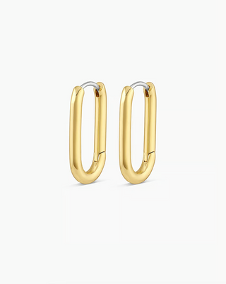 Zoey Hoops - Gold Plated