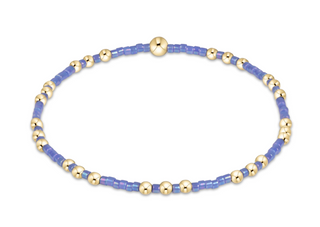 hope joy bracelet - bright blue