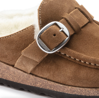 Buckley Shearling Suede Leather - Tea