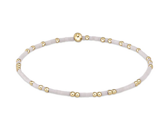 Hope Unwritten Bracelet -  White