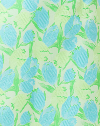 Keis Mini Skirt - Capri Blue / Tulip Tango