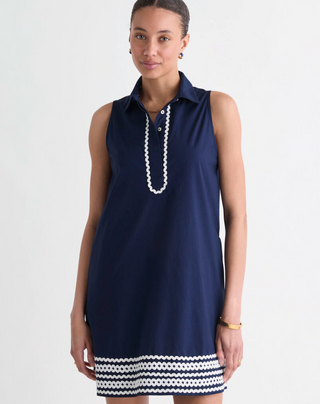 Pippa Dress - Nautical Navy