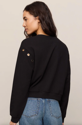 Axel Grommet Sweatshirt - Black