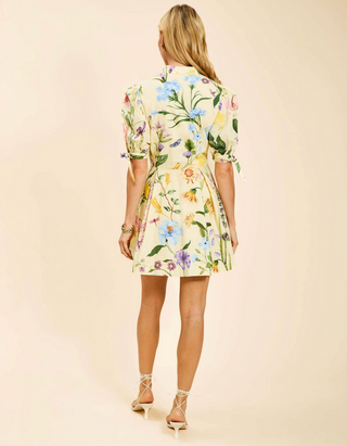 Brooklyn Mini Dress - Blooming Vine