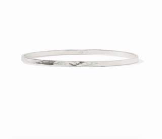 Crescent Bangle - Silver