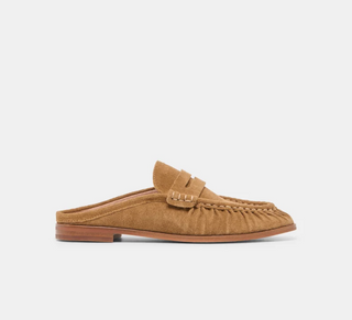 Betzy Mule - Light Brown Suede