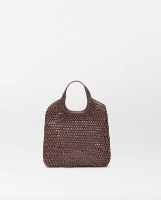 Mini Crochet Georgica Tote-Brown Crochet
