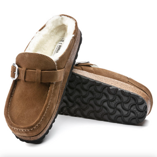 Buckley Shearling Suede Leather - Tea