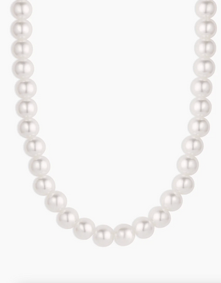 Finley Pearl Matinee Necklace - Gold