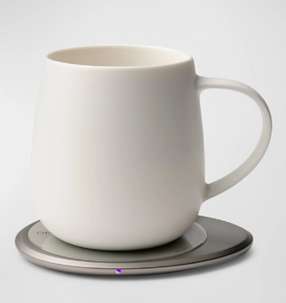 Ui Plus Self-Heating Mug Set - Jasmine White