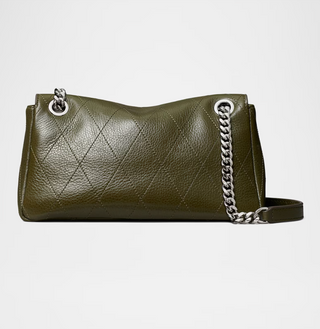 Charlie Quilted Chain Wallet - Leccio