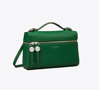 Romy Slim Top Handle - Dark Kale