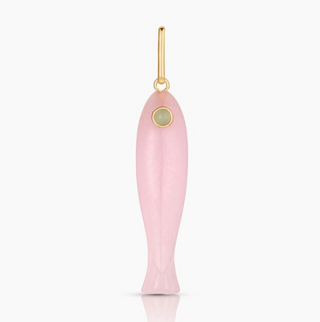Fortuna Pink Jade Charm