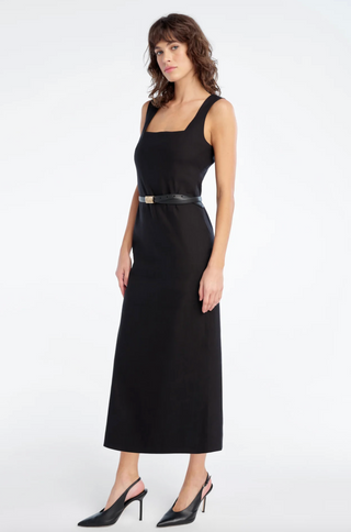 The Perfect Opportunity Linen Dress - Black
