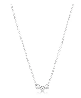 16" Necklace Sterling - Joy Sterling