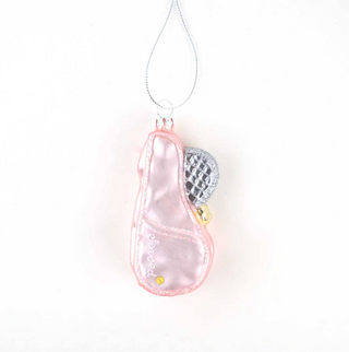 Tennis Boxed Glass Ornament