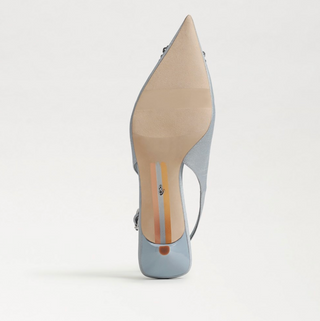 Kaitlyn Heels - Cape Blue Silk