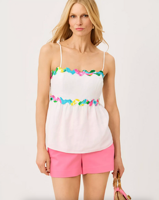 Jaydis Top - Resort White