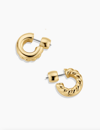 Crew Stacked Huggies - Gold