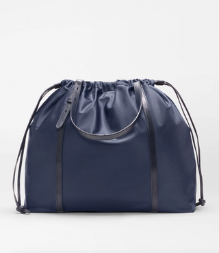 Large Waverly Tote-Navy